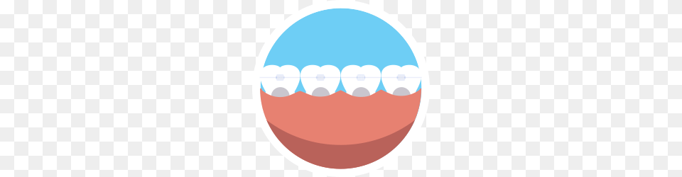 Braces, Sphere, Body Part, Mouth, Person Free Png Download