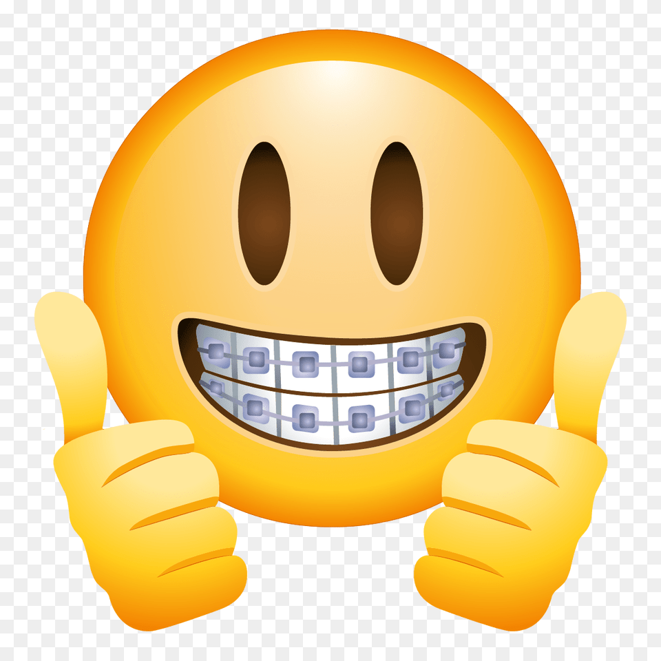 Braces Face Emoji, Body Part, Finger, Hand, Person Free Transparent Png