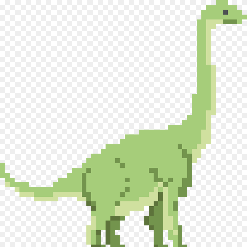 Brachiosaurus Brachiosaurus Pixel Art, Animal, Dinosaur, Reptile Free Transparent Png