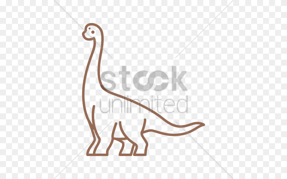 Brachiosaurus Vector Image, Knot, Bow, Weapon Free Png Download