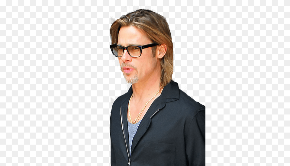 Brad Pitt, Accessories, Pendant, Glasses, Adult Png