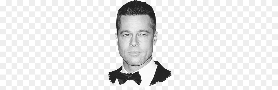 Brad Pitt, Accessories, Portrait, Photography, Person Free Png Download