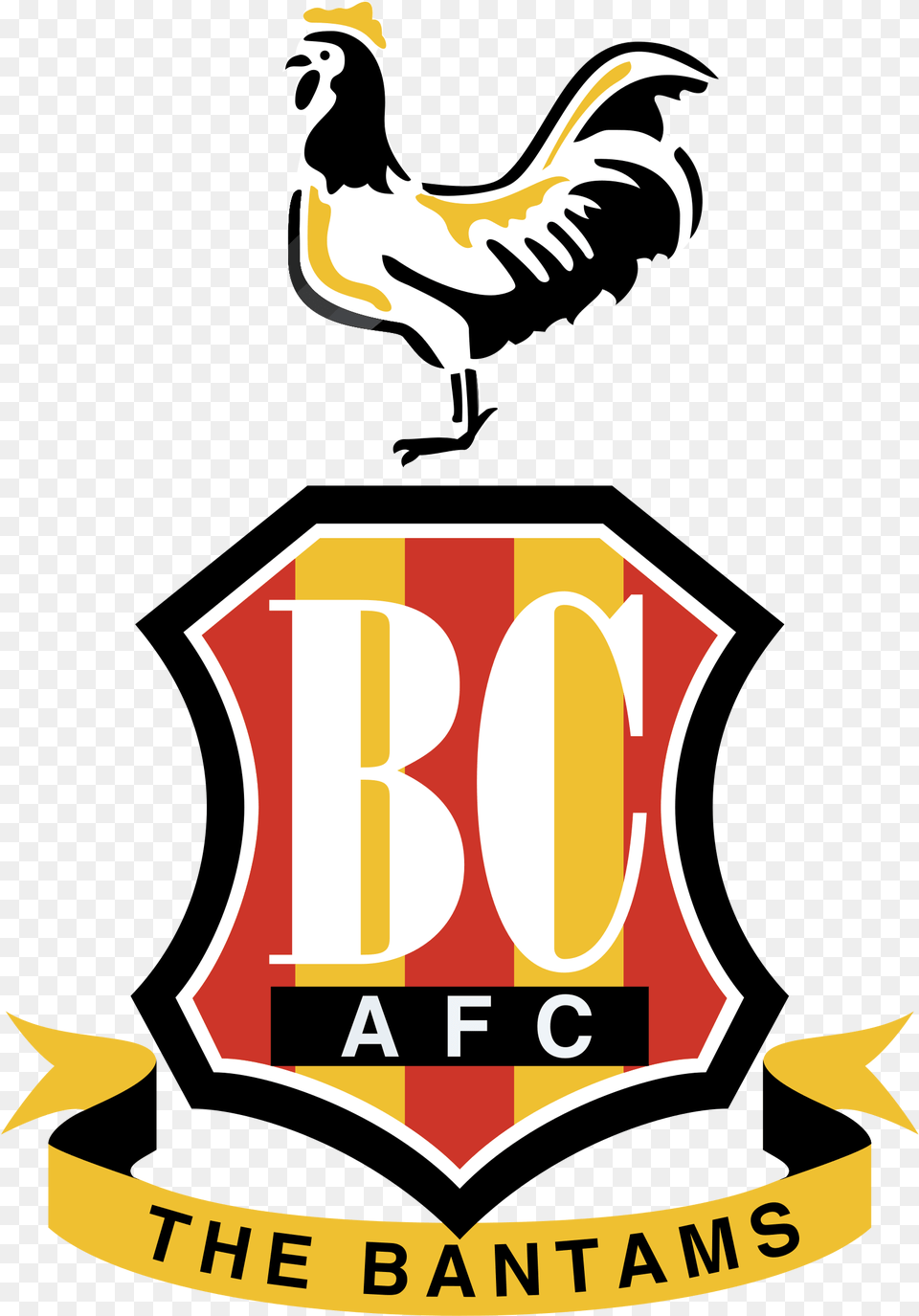 Bradford City Fc, Logo, Emblem, Symbol, Animal Free Png