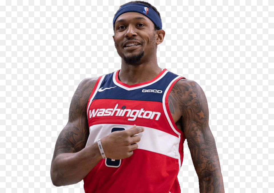 Bradley Beal Transparent Background Bradley Beal No Background, Clothing, Shirt, Adult, Person Png Image