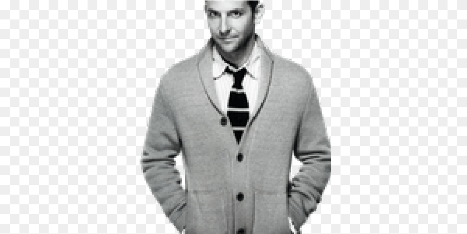 Bradley Cooper, Sweater, Knitwear, Jacket, Coat Png Image
