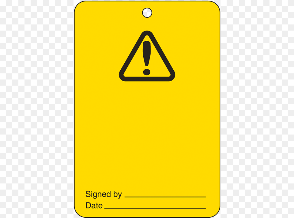 Brady Lockout Tag Large Economy Facultad De Arquitectura Umsnh, Sign, Symbol, Road Sign, Electronics Free Transparent Png