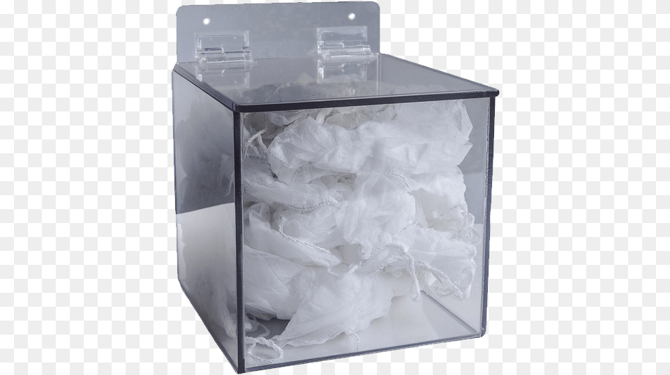 Brady Ppe Cube Dispenser Zing Eco Beardhair Net Dispenser Clear Recycled Plastic, Paper, Box, Towel Free Png