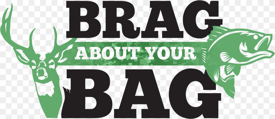 Brag About Your Bag 2019 Logo Poster, Animal, Deer, Mammal, Wildlife Png Image