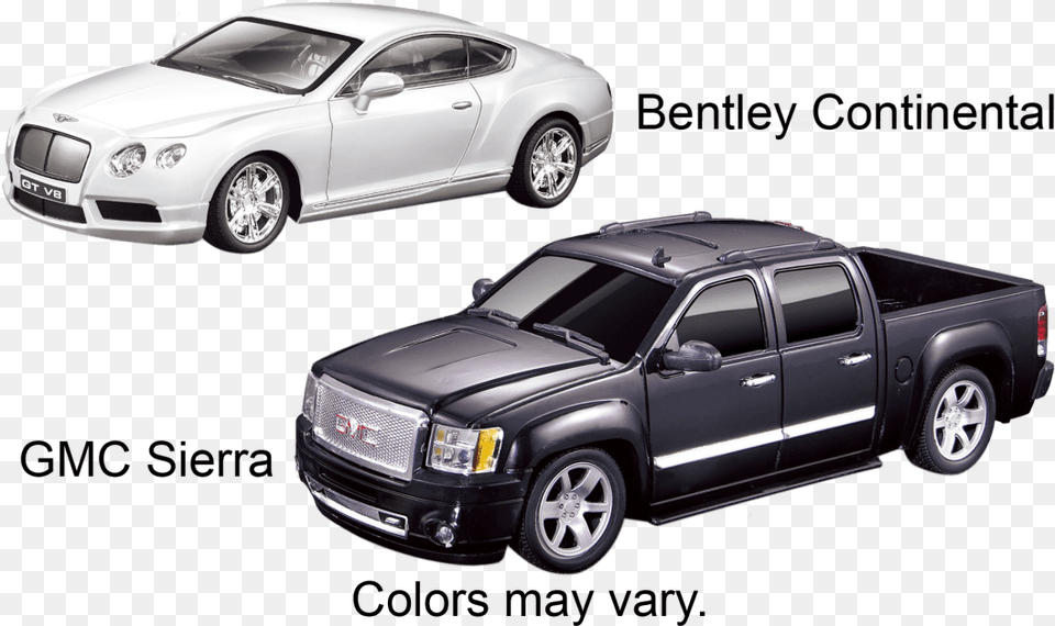 Braha Bentley Gt V8 124 Rc Car White, Alloy Wheel, Vehicle, Transportation, Tire Free Png Download