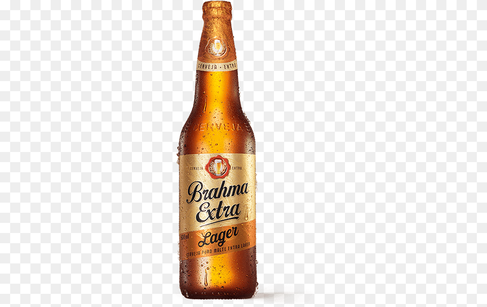 Brahma Extra Long Neck, Alcohol, Beer, Beer Bottle, Beverage Png Image