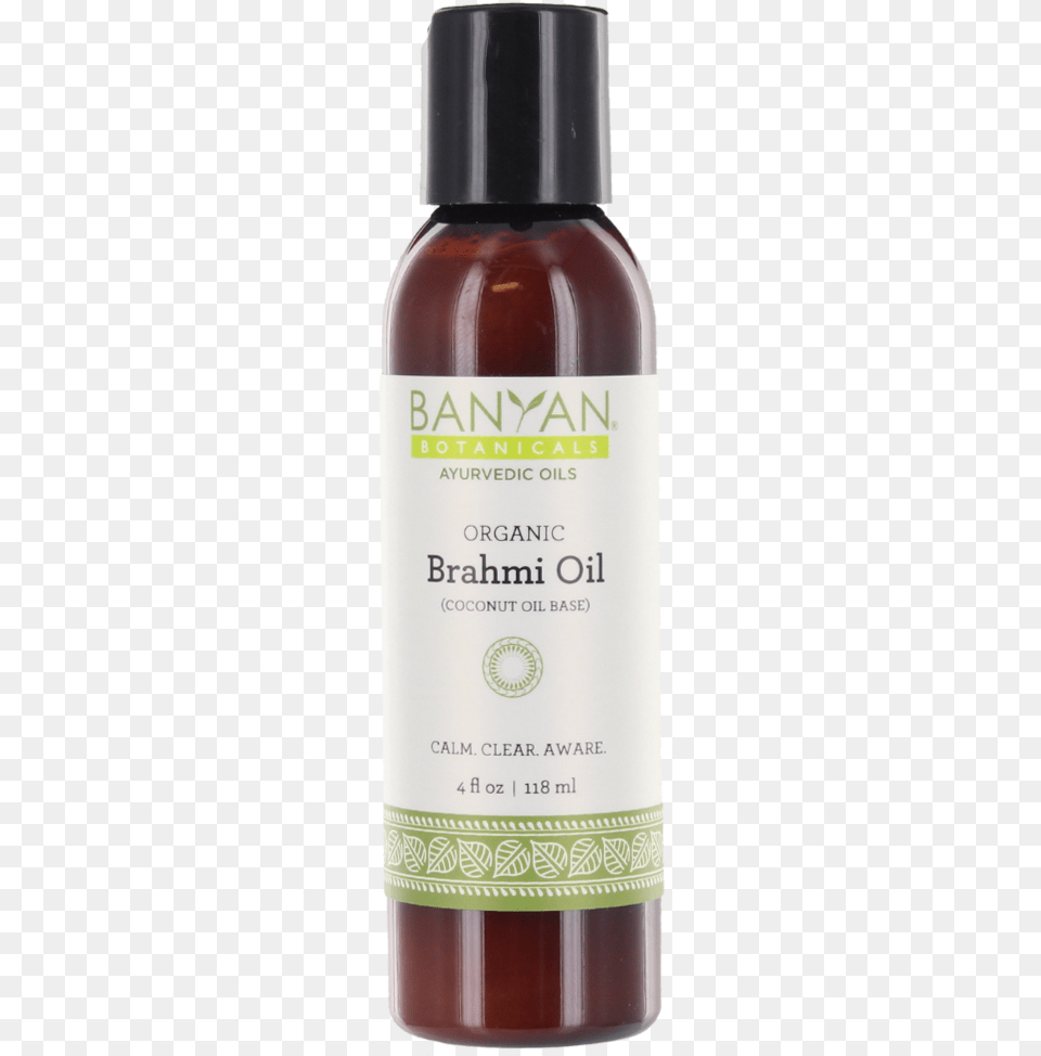 Brahmi Oil Coconut Organic 4 Oz Banyan Botanicals Daily Massage Oil 4 Fl Oz, Bottle, Cosmetics, Perfume, Lotion Free Transparent Png
