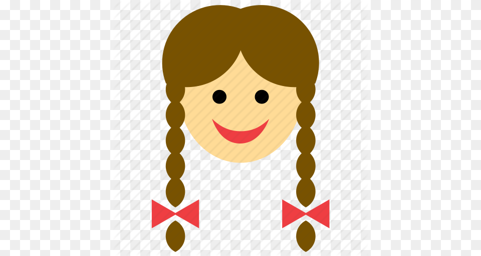 Braid Clipart Kid Face, Baby, Person, Head, Accessories Free Png Download