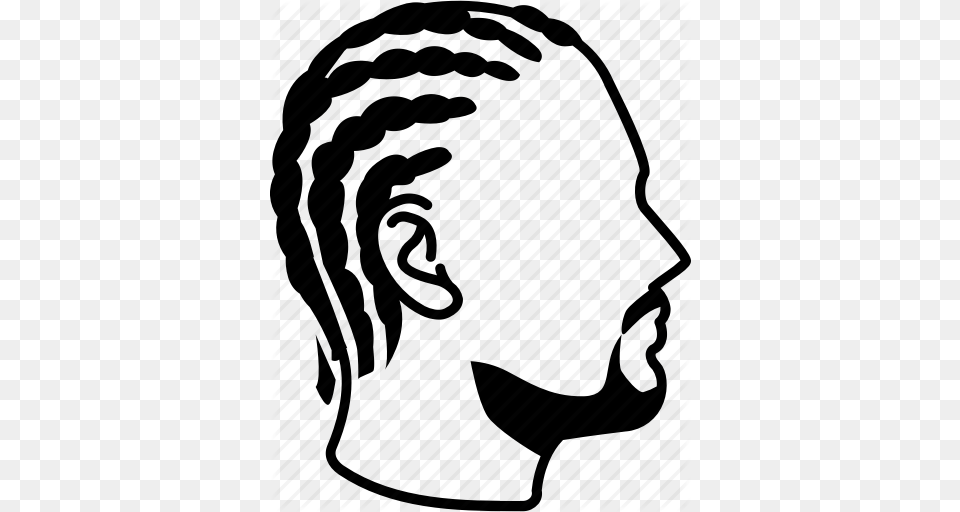 Braided Braids Cornrows Hair Hairstyle Mens Short Icon, Head, Person, Face, Photography Png