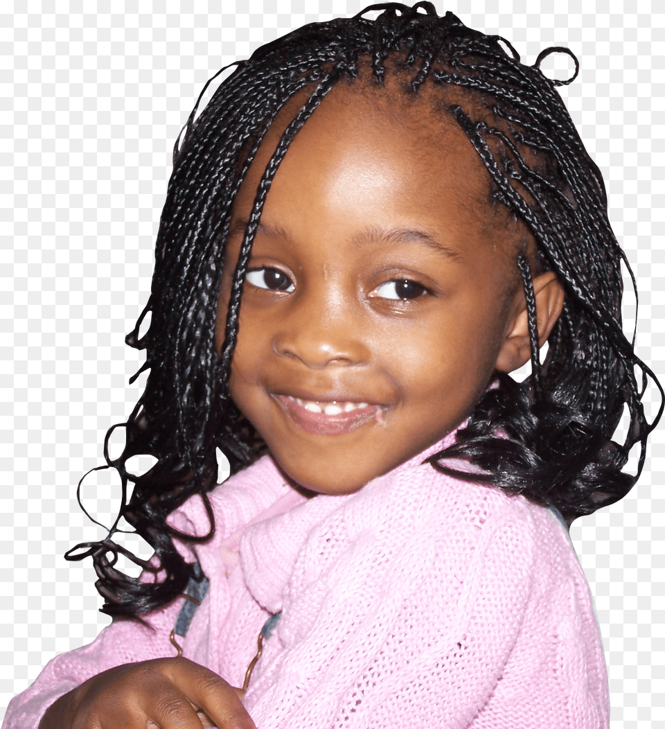 Braids Whether Cornrows Micros And Twists Are An Excellent Girl, Smile, Head, Happy, Photography Png Image