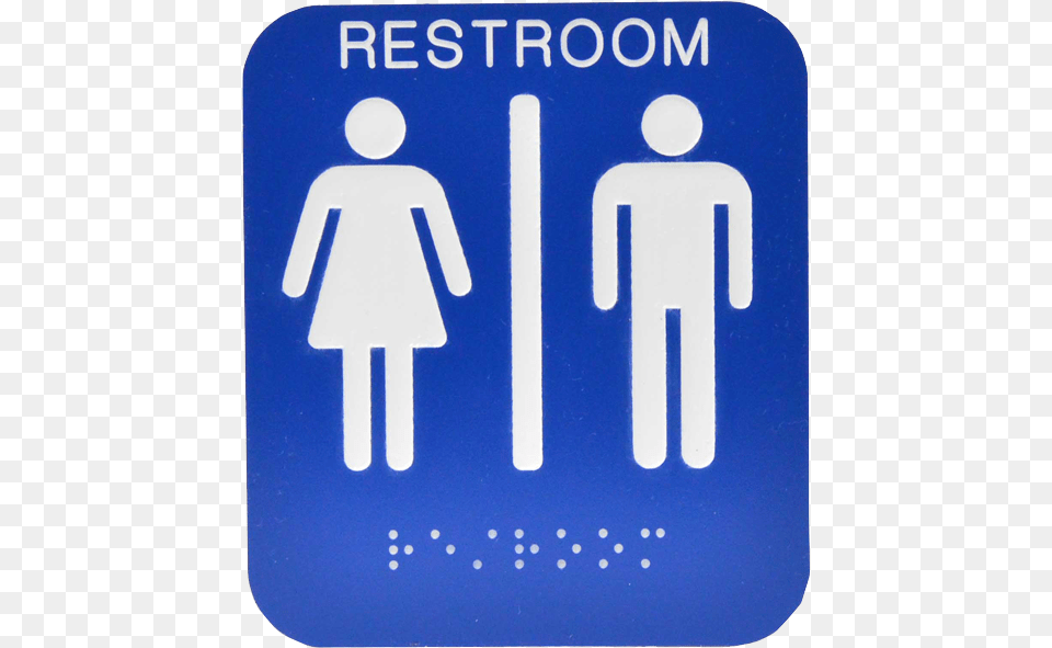 Braille Signage All Gender Restroom Sign Printable, Symbol, Road Sign Free Png