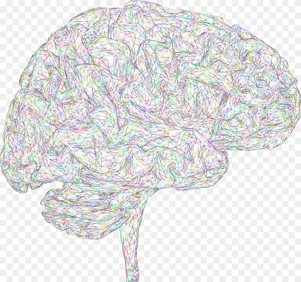 Brain 3d Thought Mind Mental Think Psychology Cerebro 3d, Pattern, Accessories, Fractal, Ornament Png