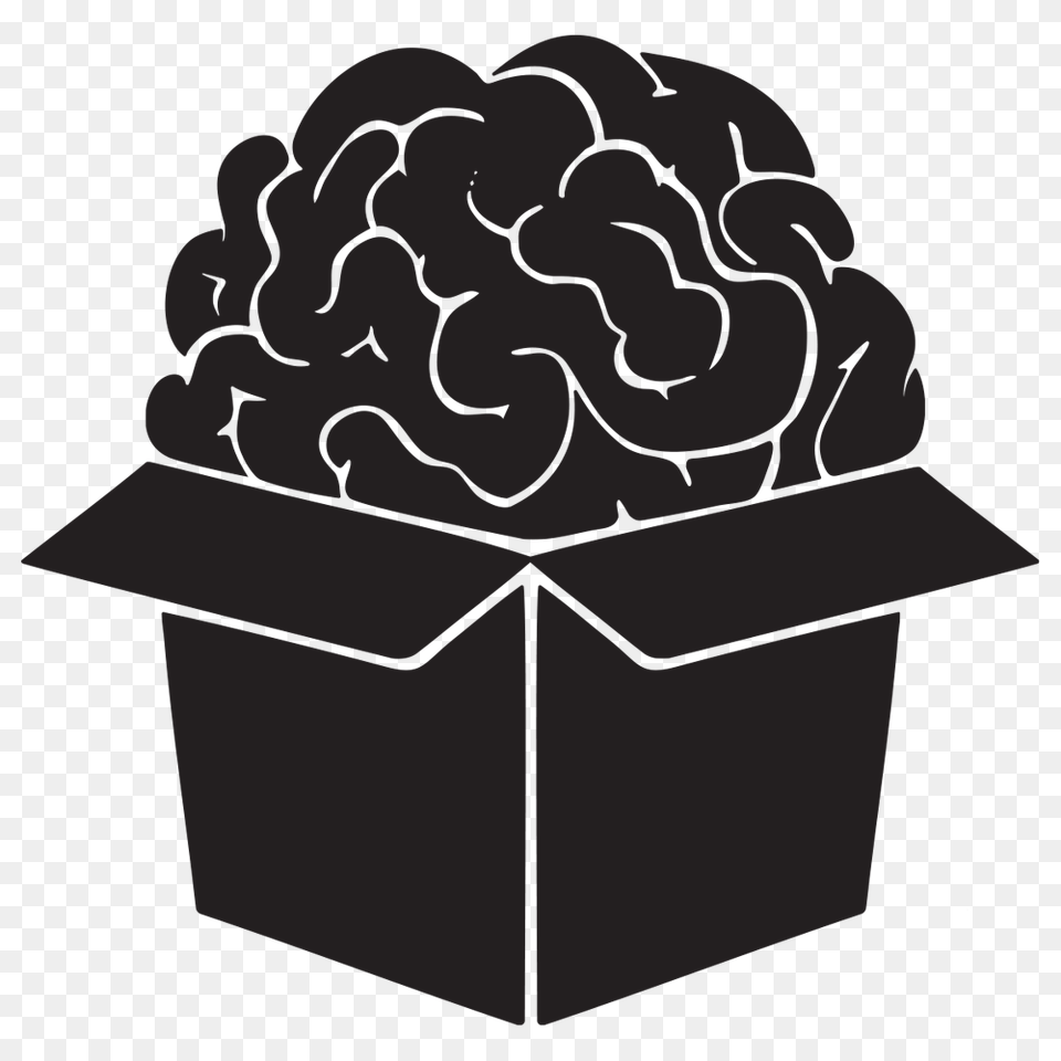 Brain, Silhouette Free Png Download