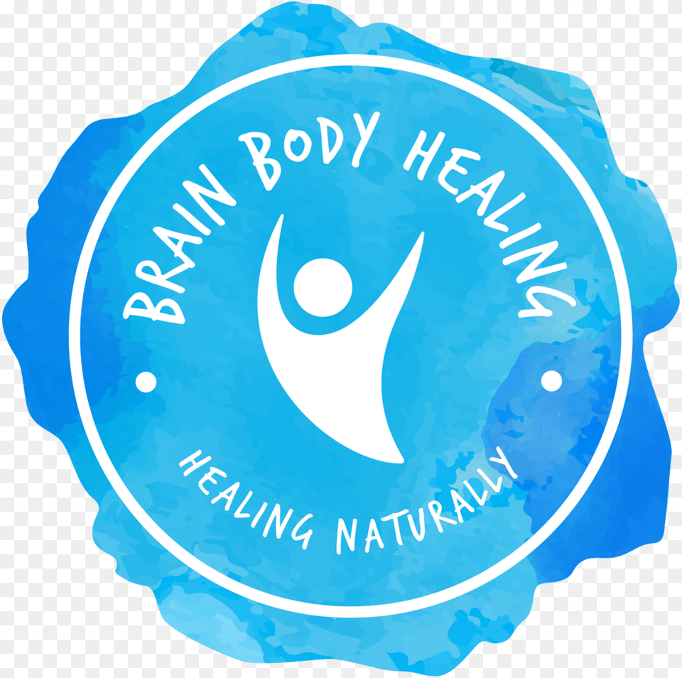 Brain Body Healing Electric Blue, Logo, Emblem, Symbol Free Png Download