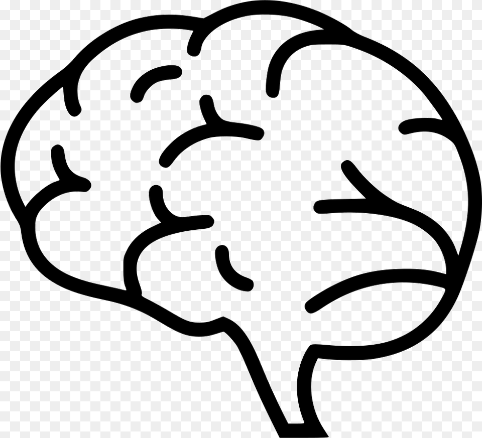 Brain Brain Icon, Stencil, Food, Produce Free Png