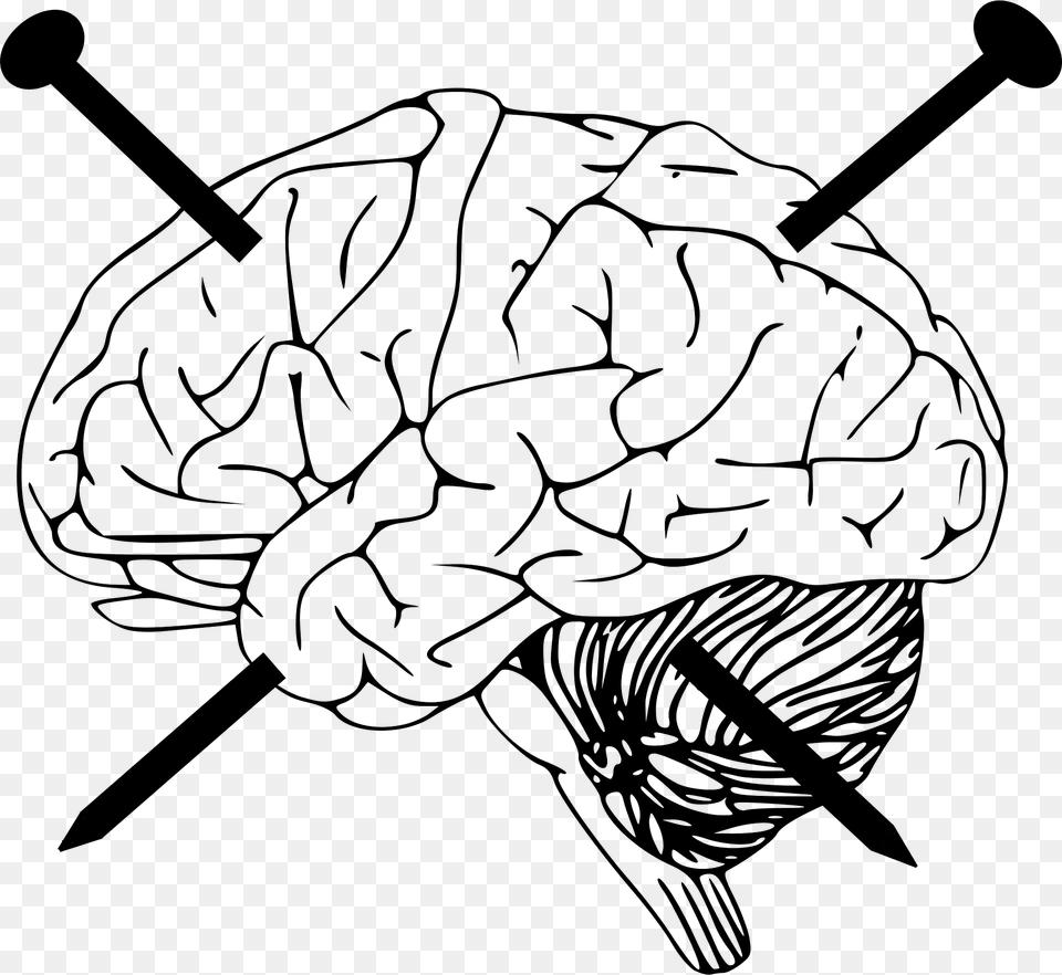 Brain Clipart, Mace Club, Weapon, Food, Nut Free Transparent Png