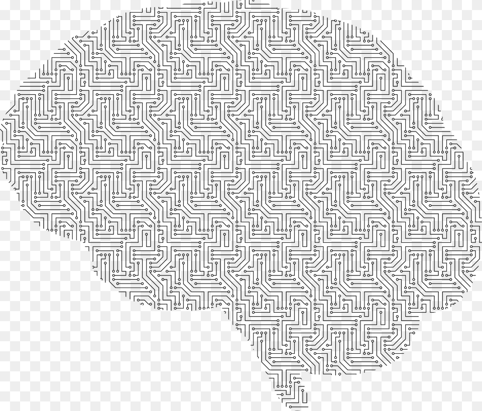 Brain Clipart, Maze, Qr Code, Home Decor Png Image
