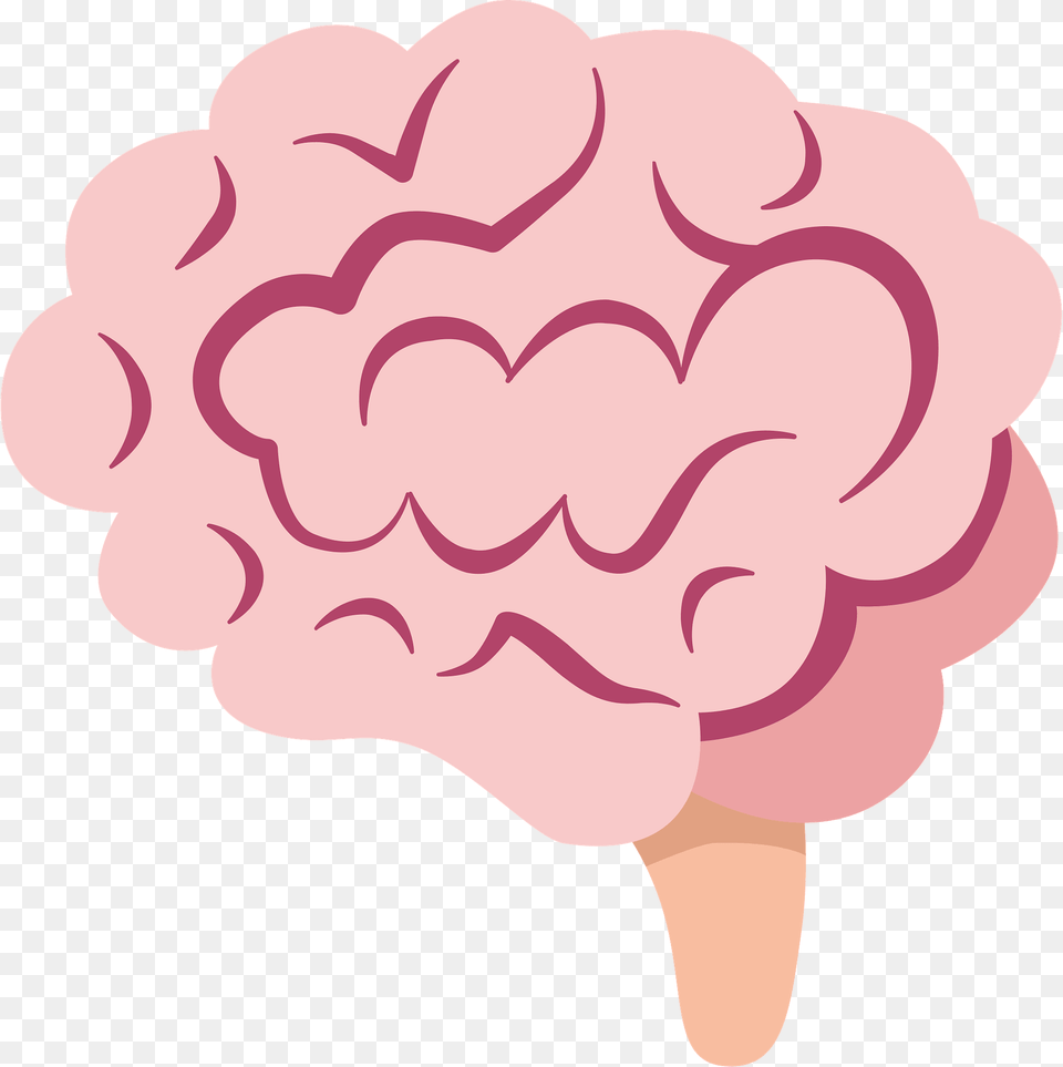 Brain Clipart, Plant, Ice Cream, Food, Flower Free Png Download