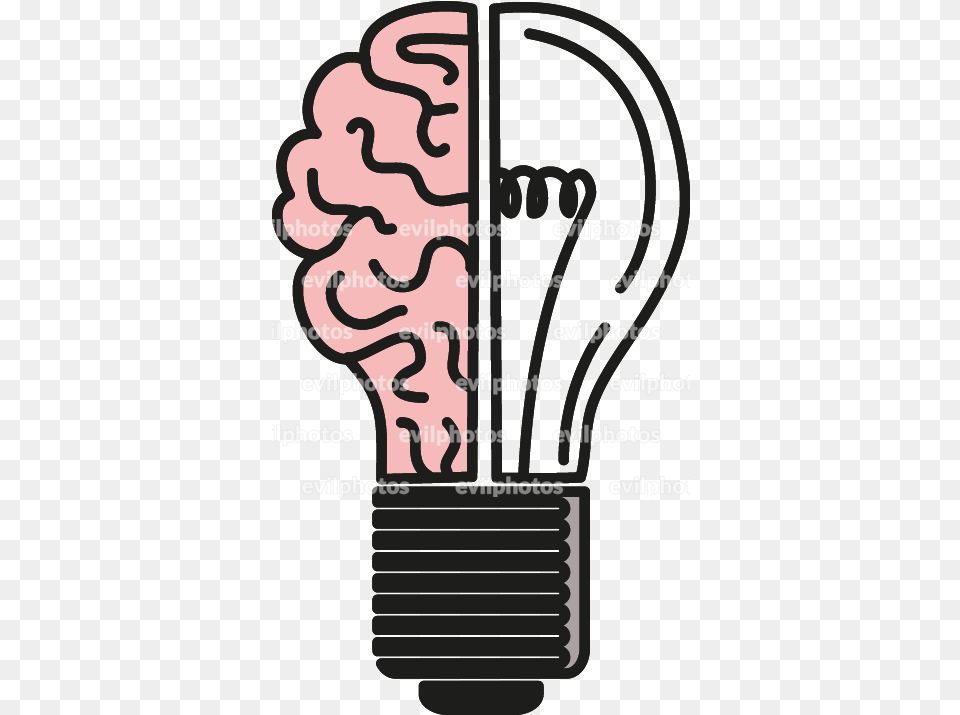 Brain Drawing Clip Art, Light Free Transparent Png