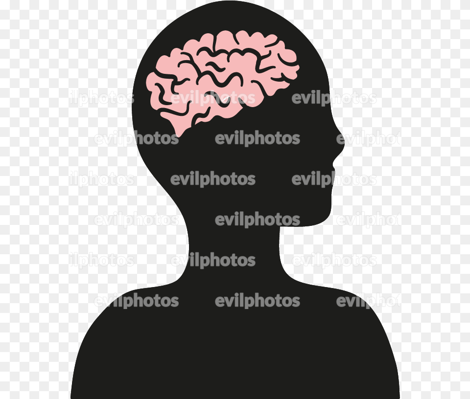 Brain Drawing Illustration, Body Part, Face, Head, Neck Free Png