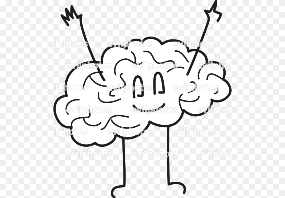 Brain Drawing Vector And Stock Photo, Baby, Person, Text, Art Free Transparent Png