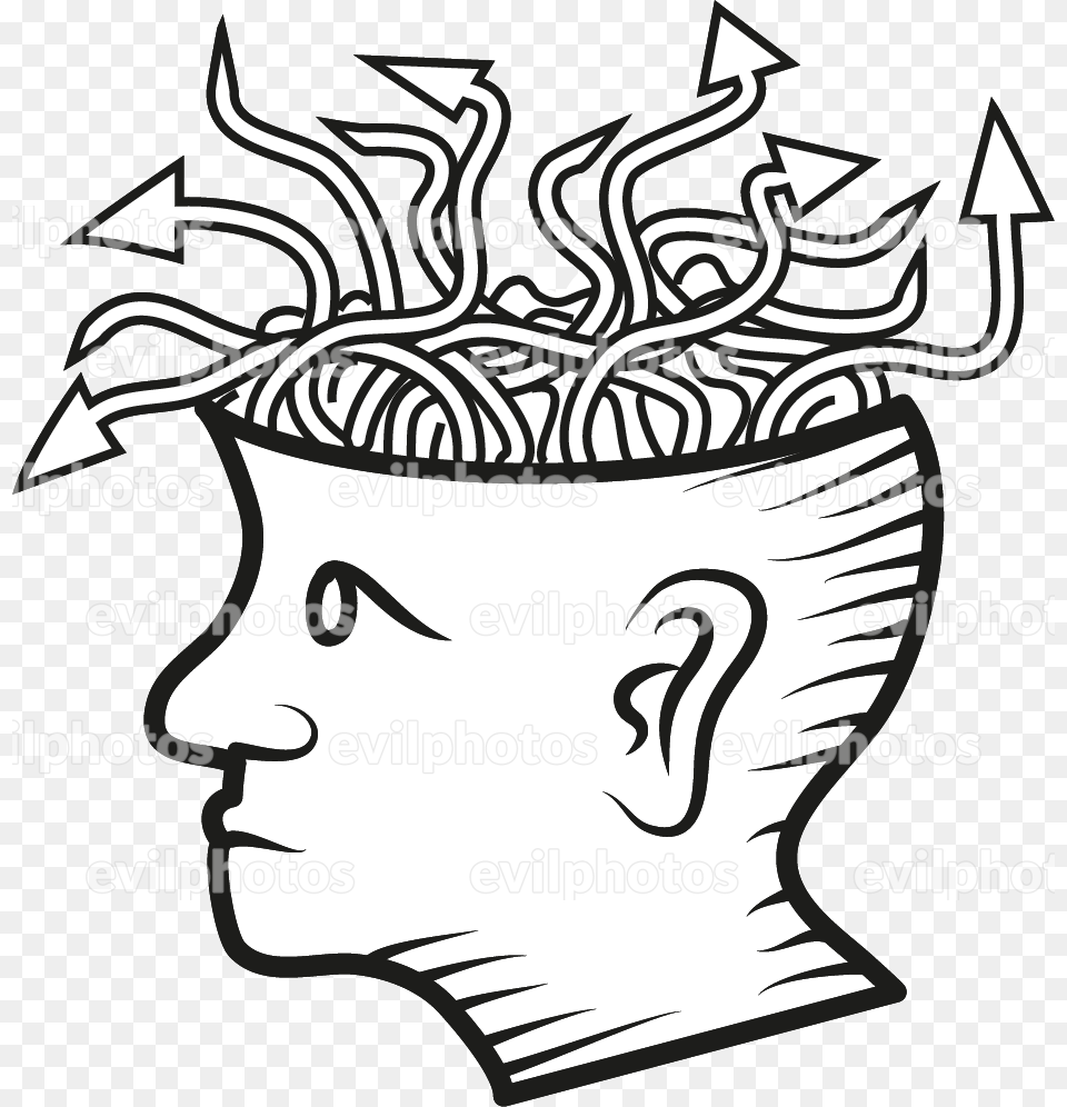 Brain Drawing Vector And Stock Photo Drawing, Body Part, Face, Head, Neck Png
