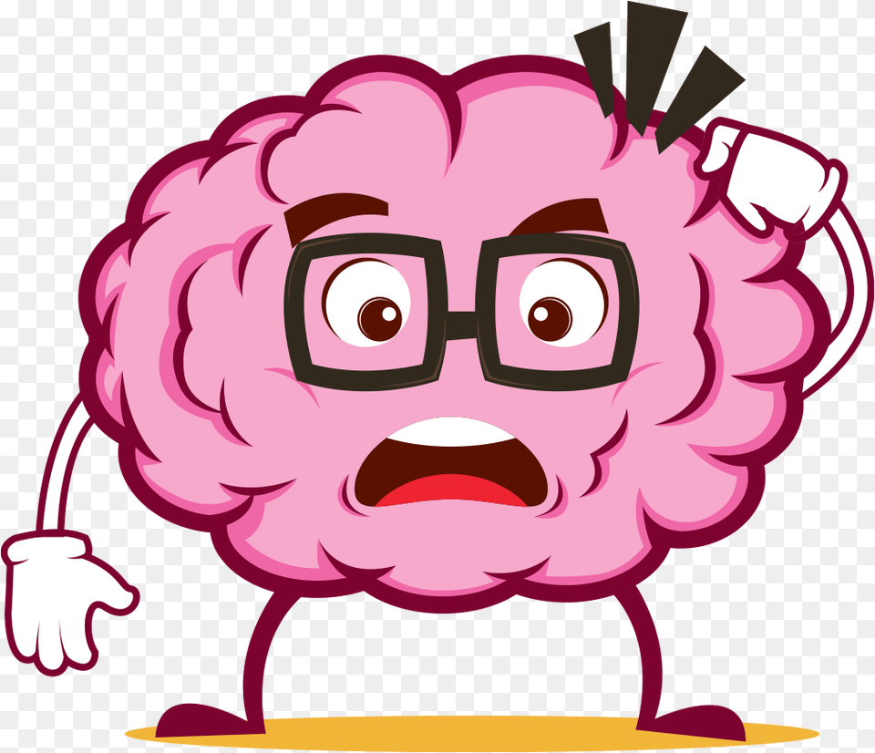 Brain Emoji Stickers, Baby, Person, Purple, Art Free Png Download