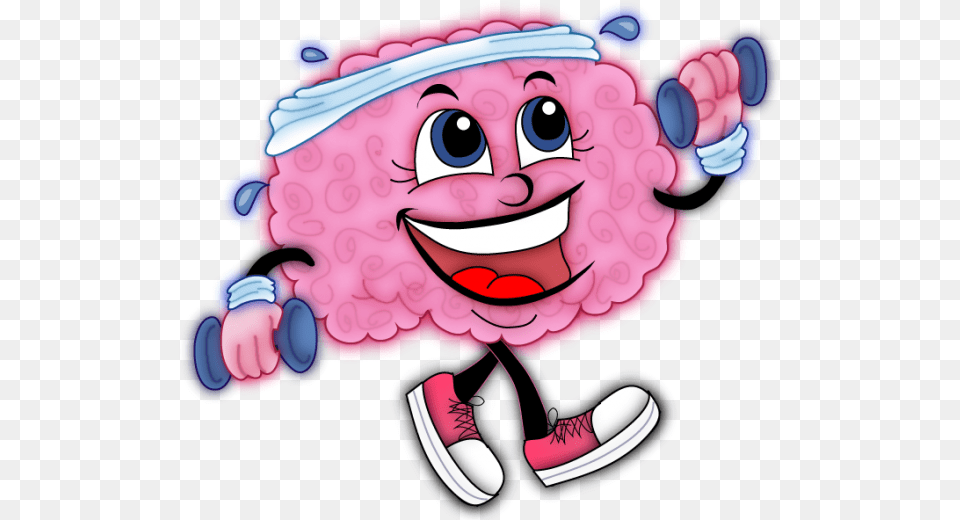 Brain Exercise Cliparts Brain Working Out Cartoon, Baby, Person, Performer, Clothing Free Transparent Png