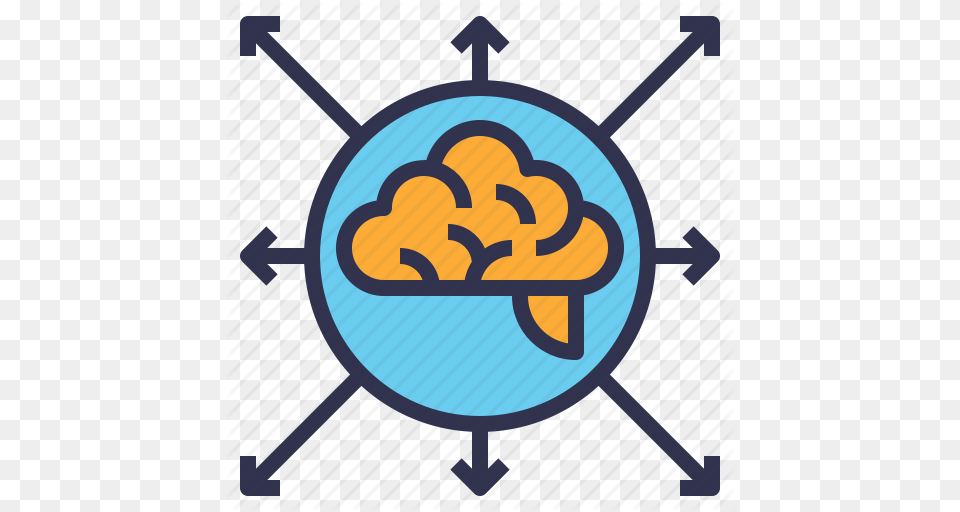Brain Experience Learning Motivation Think Trough Icon Free Png Download