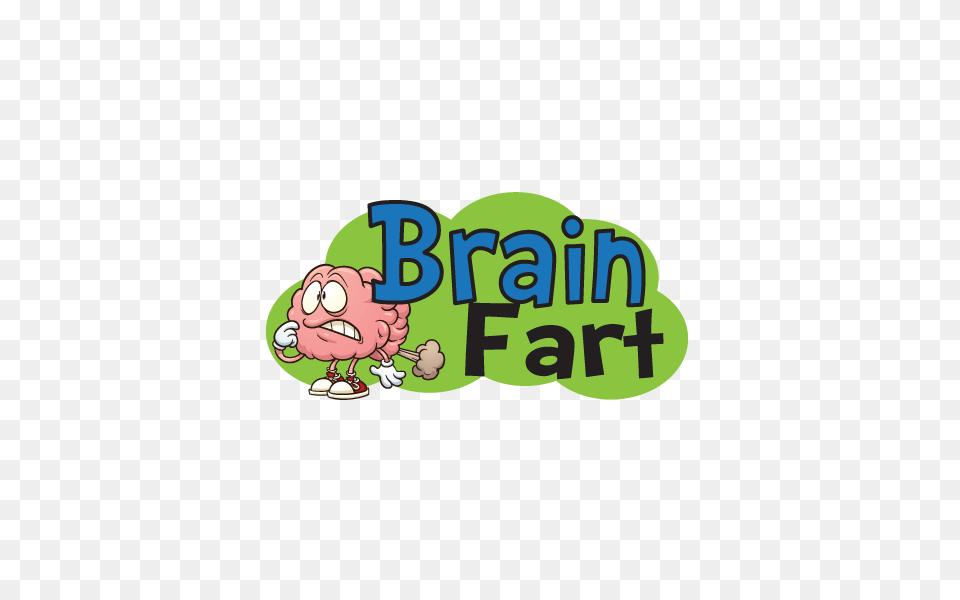 Brain Fart Muncie Novelty, Sticker, Face, Head, Person Png Image