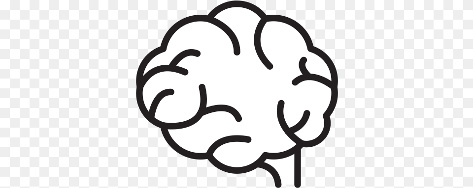 Brain Icon Of Selman Icons Dot, Stencil, Body Part, Hand, Person Free Png