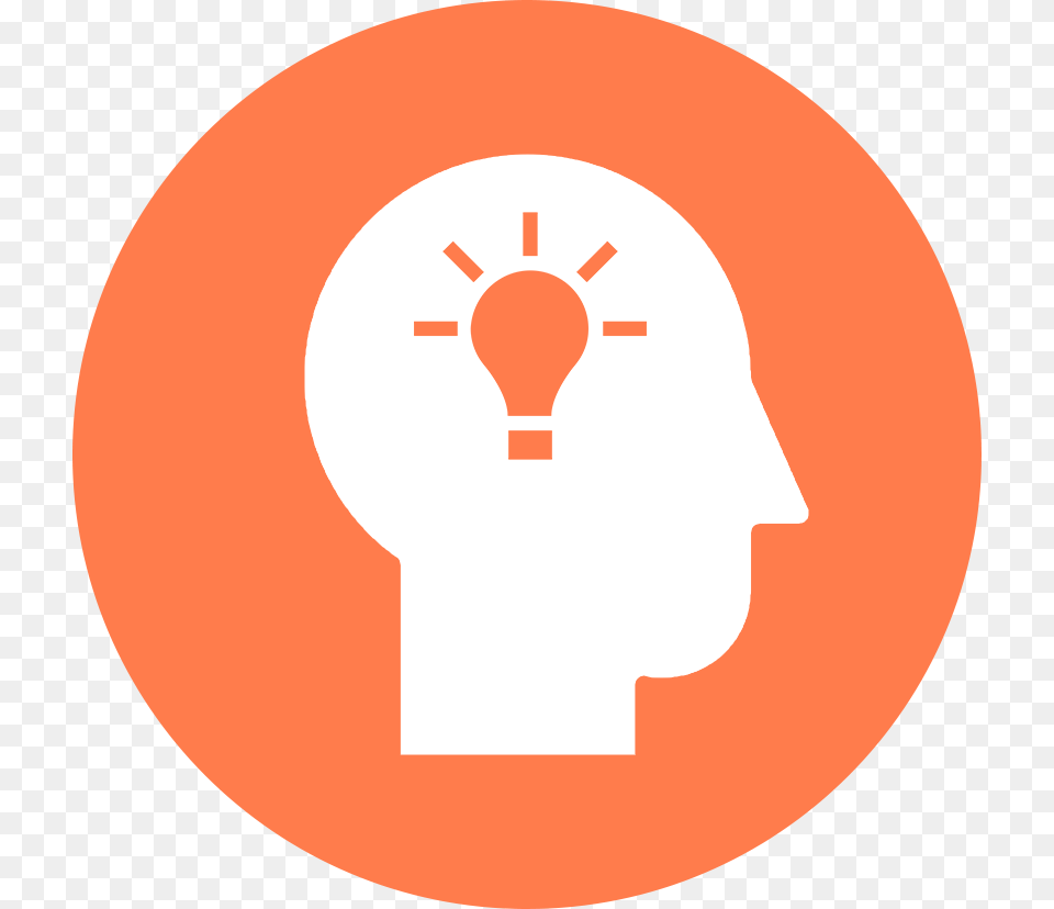 Brain Game Flat Icon, Light Png Image