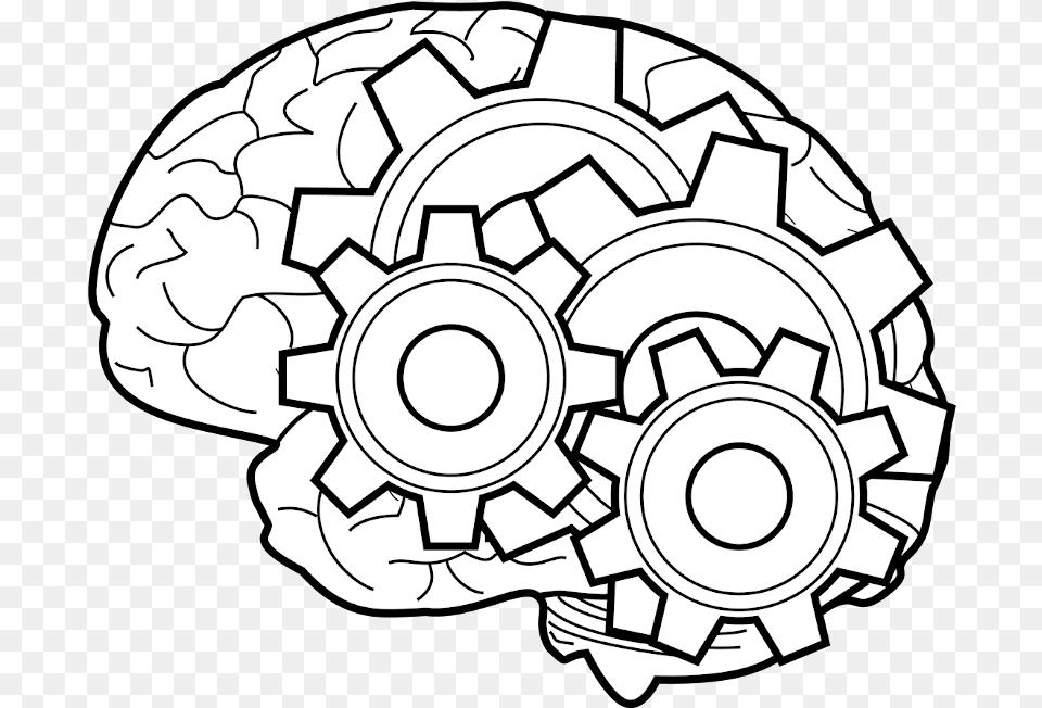 Brain Gears, Art, Machine, Ammunition, Grenade Png Image