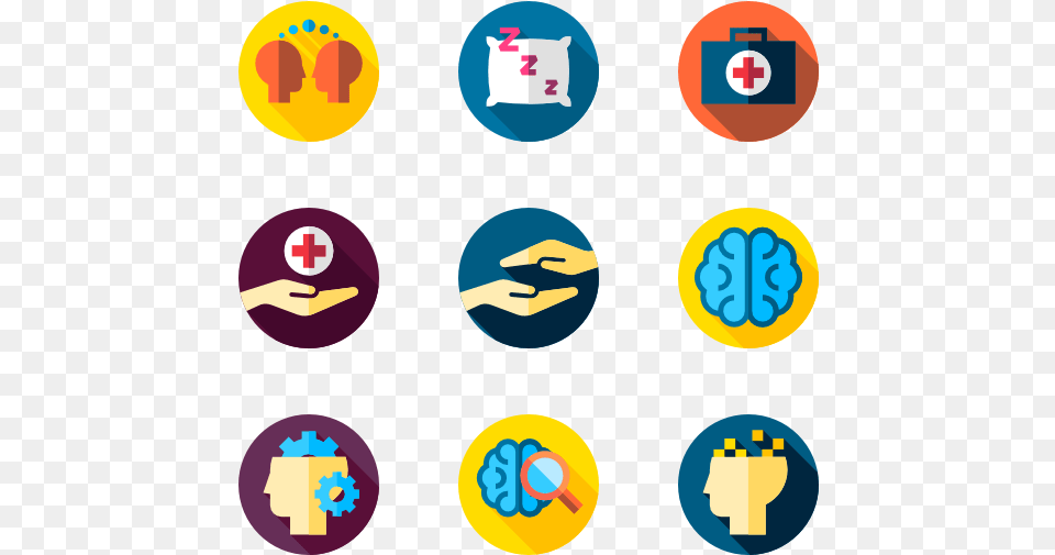 Brain Icons Psychology Flat Icon, Logo, Symbol, Face, Head Free Png