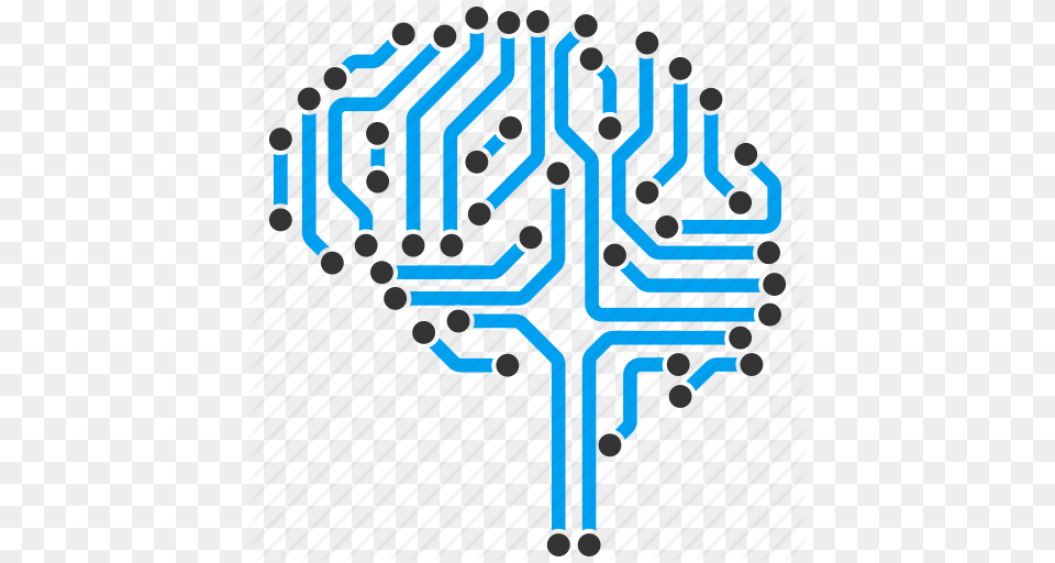 Brain Interface Computer Digital Intellect Electronic Memory Free Png