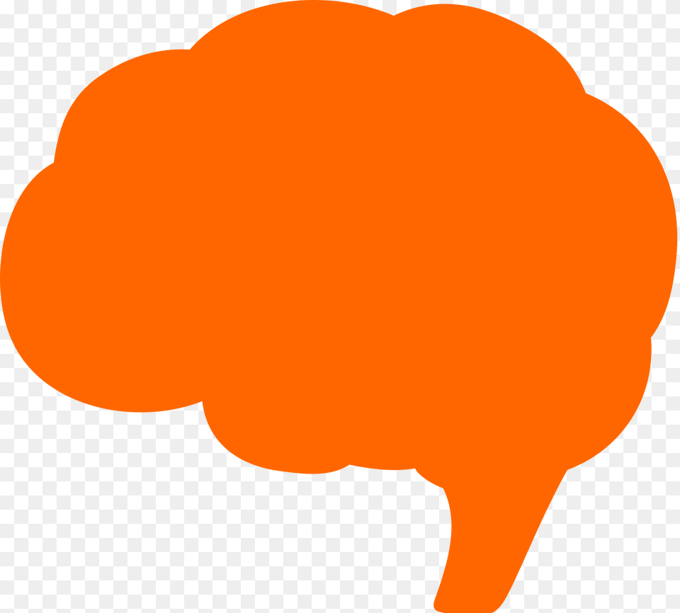 Brain Noun Cc Orange, Person Png Image