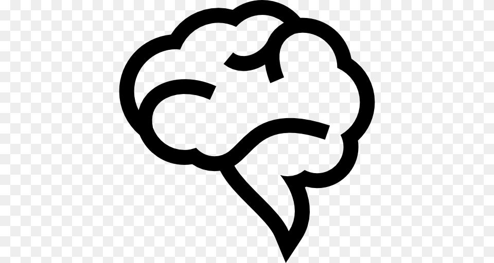 Brain Speech Bubble, Stencil, Logo, Smoke Pipe Png