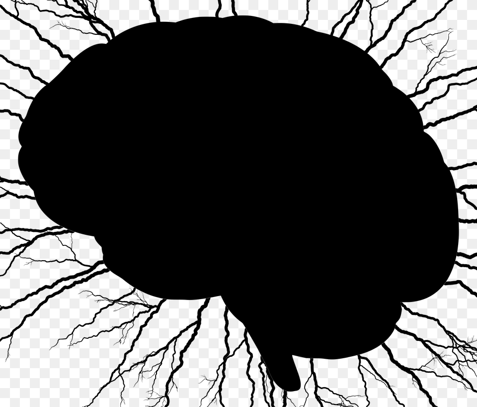 Brain Storm Silhouette Black Icons Kids Camp Singapore, Gray Free Png