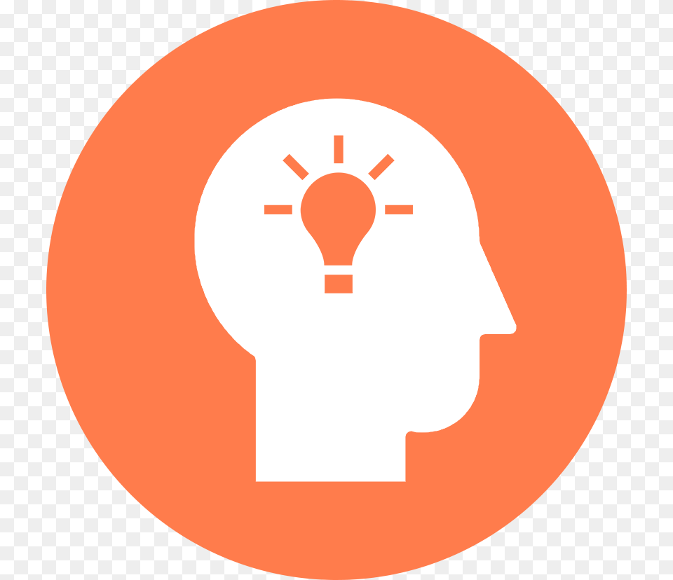 Brain Strategy Icon, Light Free Png Download