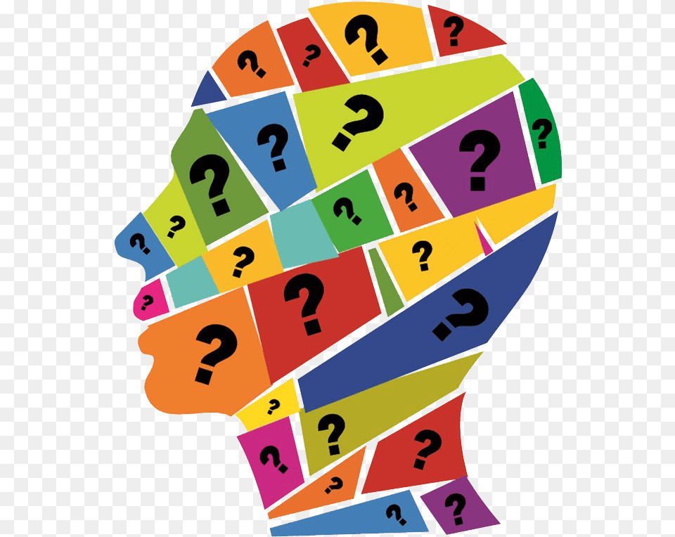 Brain With Question Mark, Number, Symbol, Text Free Png