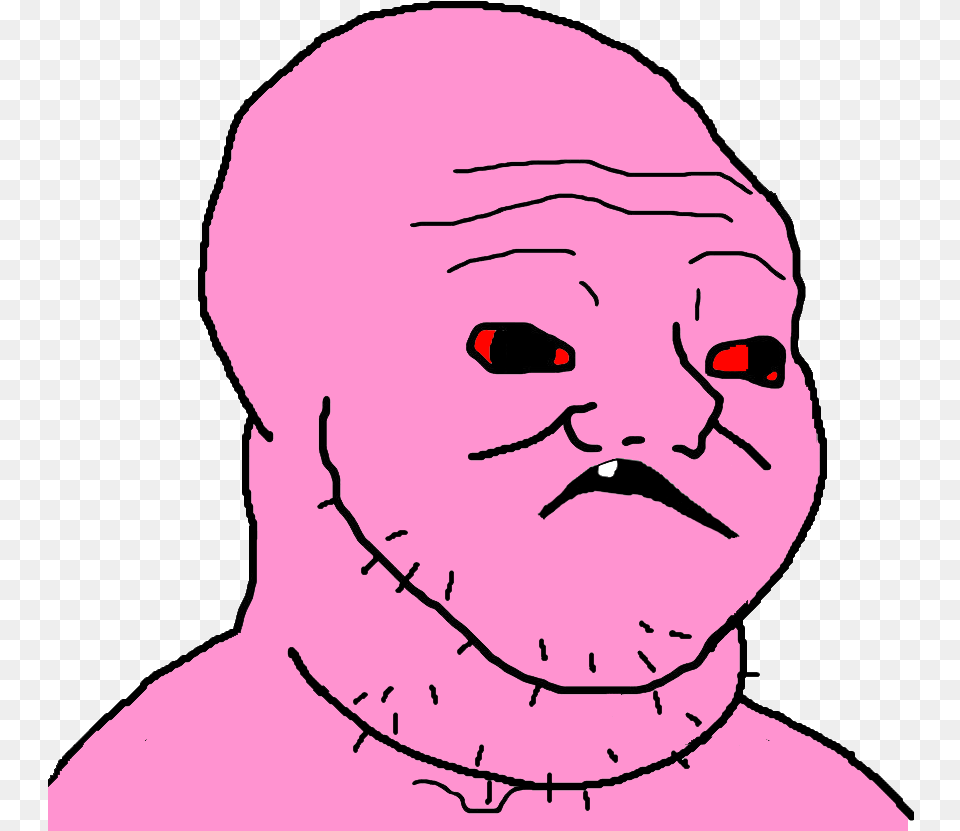 Brainlet Wojak Wojak Brainlet, Alien, Baby, Person, Head Free Transparent Png