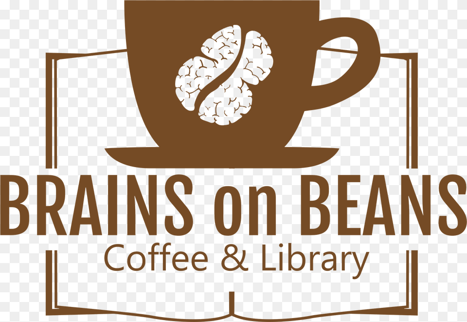 Brains On Beans Coffee Amp Library Cheap Pine Sans, Cup, Beverage, Coffee Cup Free Transparent Png
