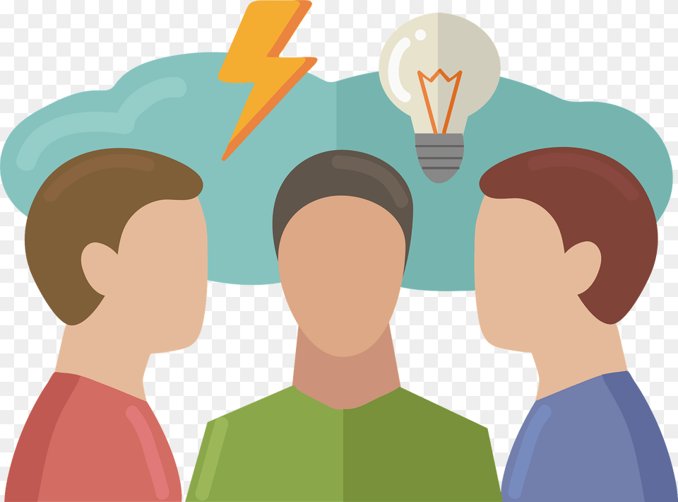 Brainstorm Clipart, Light, Person, Lightbulb Free Png