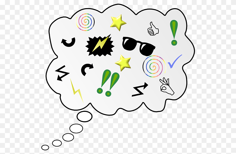 Brainstorm Thought Bubble, Accessories, Sunglasses, Art, Animal Free Png