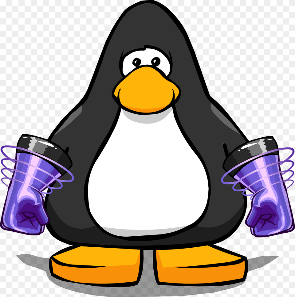 Brainwave Gloves From A Player Card Penguin From Club Penguin, Nature, Outdoors, Snow, Snowman Free Png