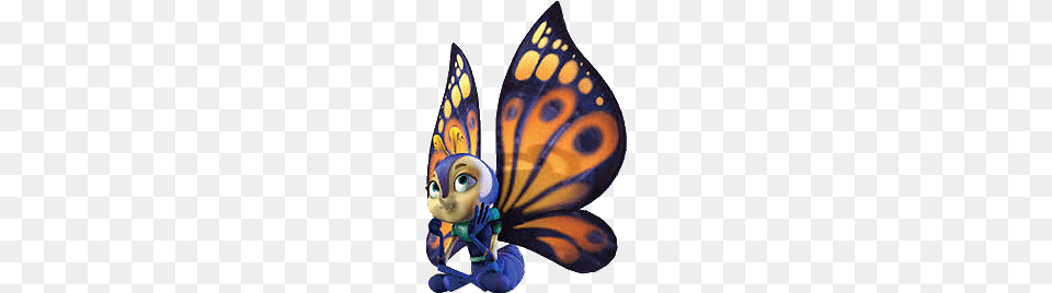 Brainy Bug Flutterby The Butterfly, Animal, Insect, Invertebrate Free Png